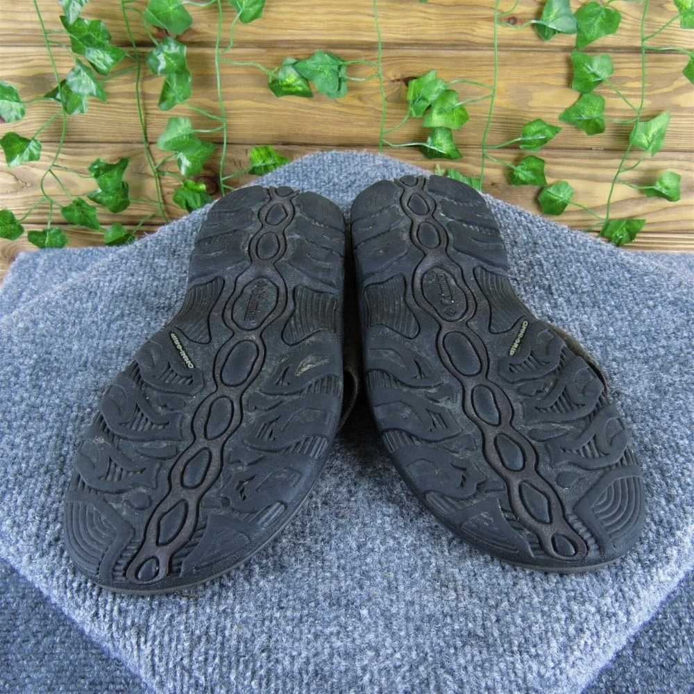 Columbia Men's  Flip Flop Brown Leather Size 10‎ Medium  Used 2025